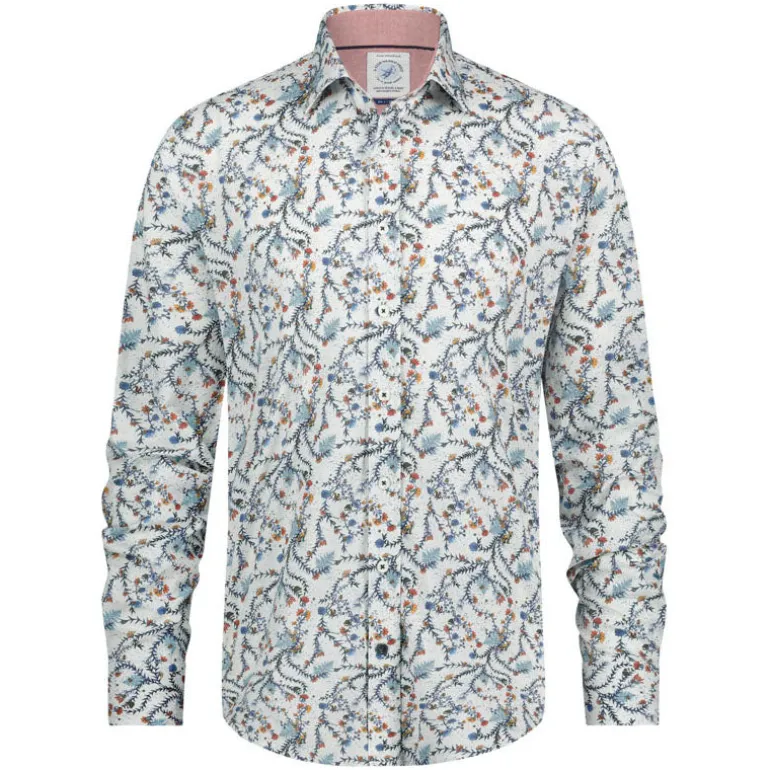 A Fish Named Fred Forest Animals Shirt in Multicolour Blue