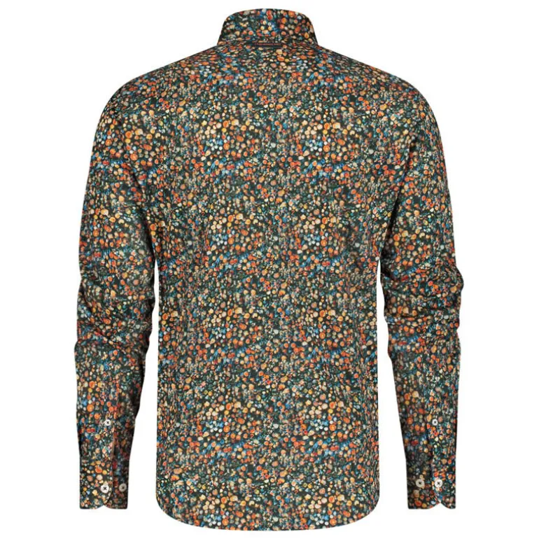 A Fish Named Fred Tree Trunk Shirt in Burnt Orange