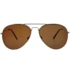 Ace Reading Sunglasses in Gold | Collen and Clare