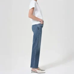 AGOLDE Harper Straight Leg Jeans (Stretch) in Fix