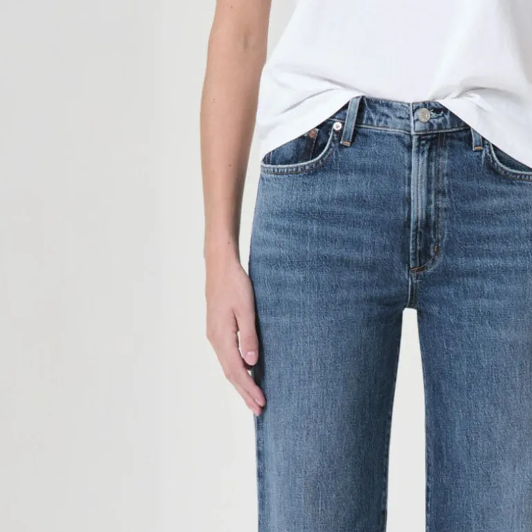AGOLDE Harper Straight Leg Jeans (Stretch) in Fix