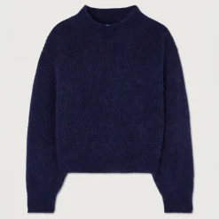 AMERICAN VINTAGE East Jumper in Navy Melange
