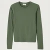 AMERICAN VINTAGE Gamipy Long Sleeve Top in Turtle