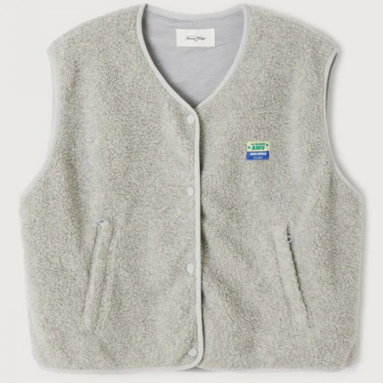 AMERICAN VINTAGE Hoktown Fleece in Polar Melange