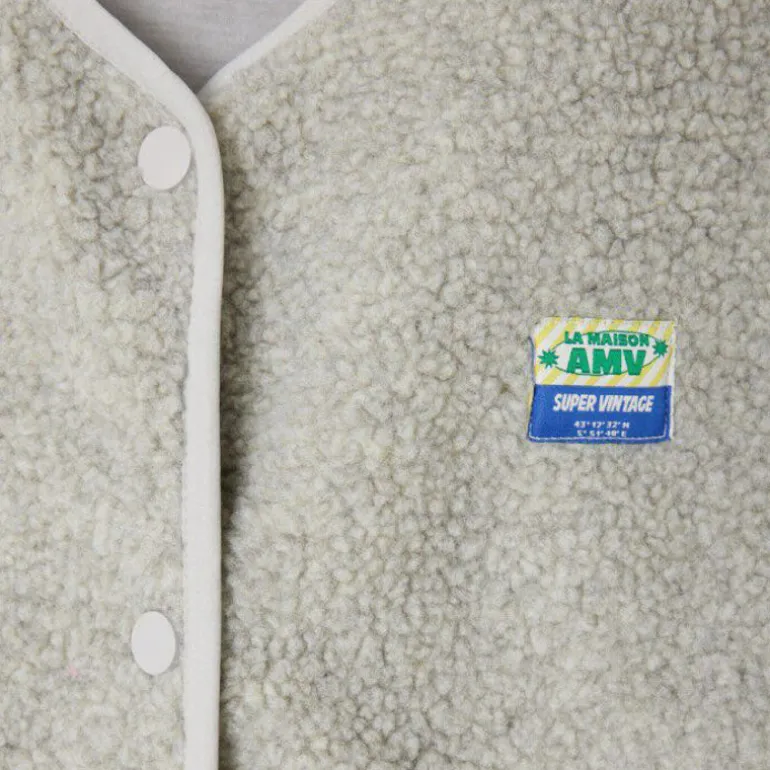 AMERICAN VINTAGE Hoktown Fleece in Polar Melange