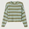 AMERICAN VINTAGE Raxow Jumper in Crystal Stripes Rim