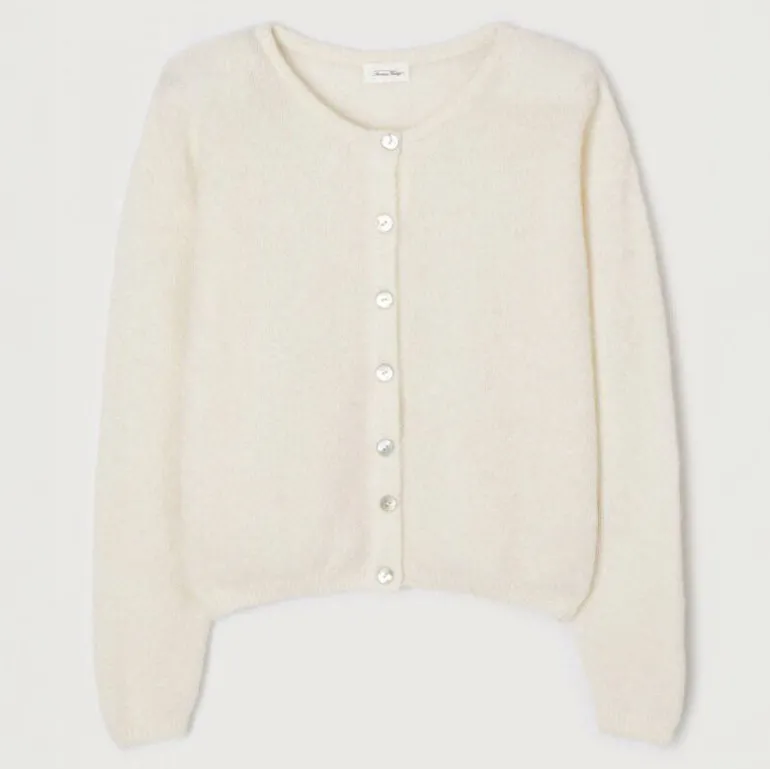 AMERICAN VINTAGE Vitow Cardigan in White