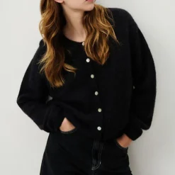 AMERICAN VINTAGE Vitow Cardigan in Black