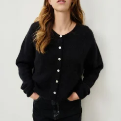 AMERICAN VINTAGE Vitow Cardigan in Black