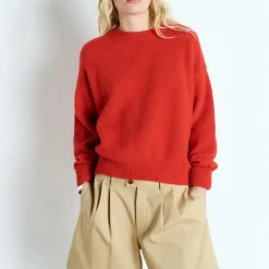 AMERICAN VINTAGE Vitow Jumper in Strawberry