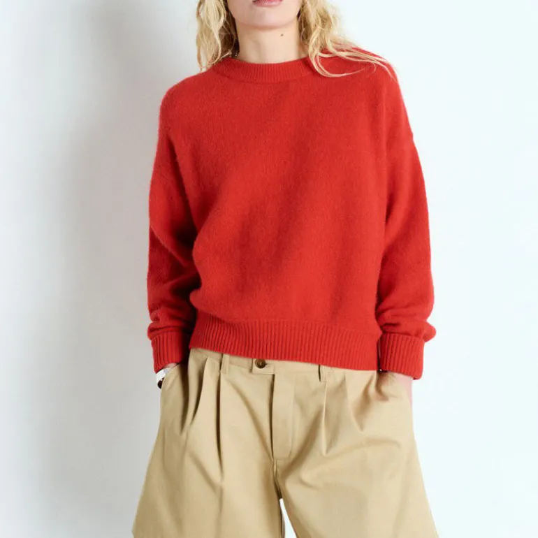 AMERICAN VINTAGE Vitow Jumper in Strawberry