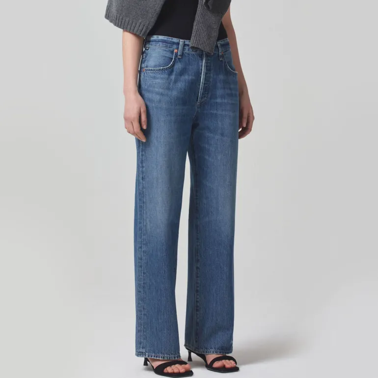 Annina 33 High Rise Wide Leg Jeans in Starsign | Collen & Clare