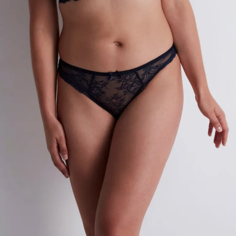 AUBADE Danse des Sens Italian Brief in Evening Blue