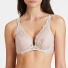 AUBADE Softessence Plunge Bra in Skin