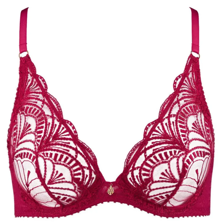 AUBADE Vibes Triangle Bra in Love Potion