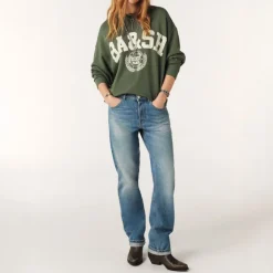 Ba&Sh Benjamin Sweater in Kaki