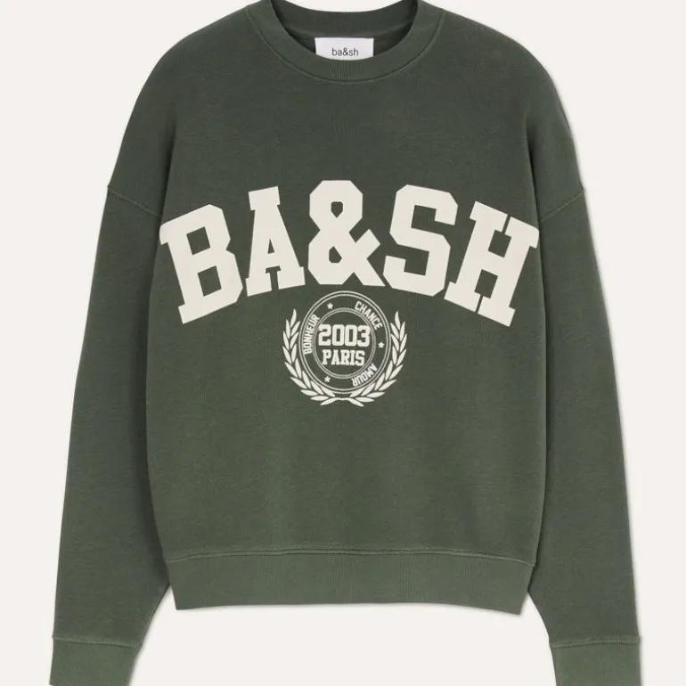 Ba&Sh Benjamin Sweater in Kaki