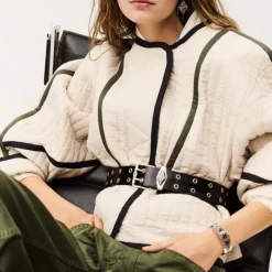 BA&SH Chim Jacket in Ecru