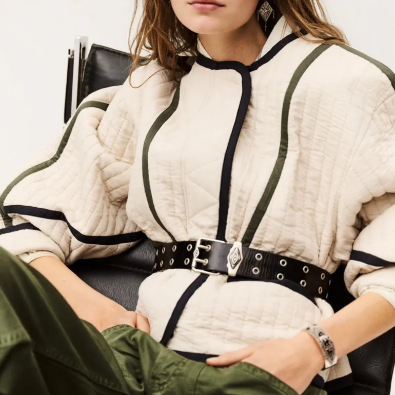 BA&SH Chim Jacket in Ecru