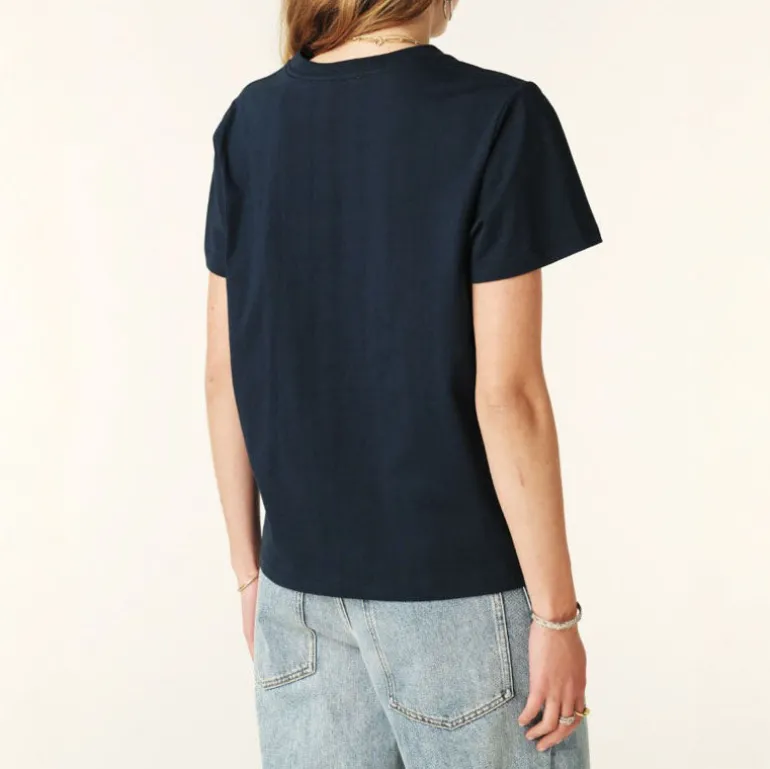 BA&SH Ioni T-Shirt in Navy