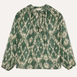 Ba&Sh Menaelle Tunic in Kaki