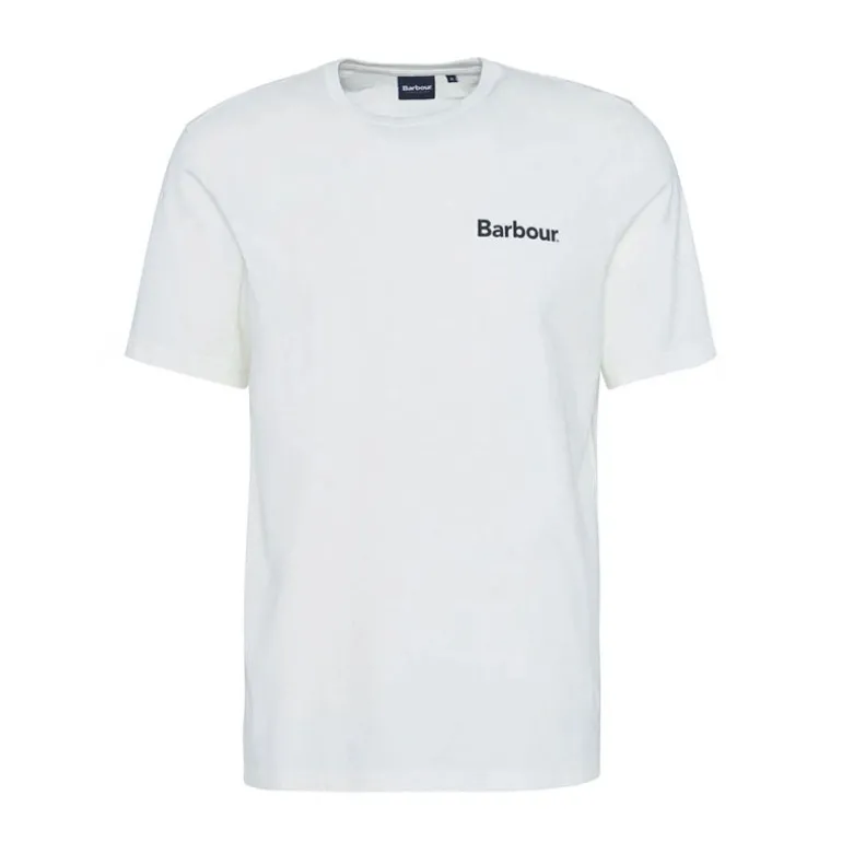BARBOUR Barbour Homelane Relaxed Fit T-Shirt in Whisper White