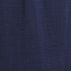 BARBOUR Benson Textured Relaxed Fit S/S Shirt in Indigo