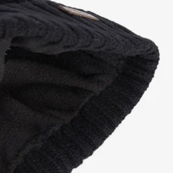 Barbour Carlton Beanie Hat in Black