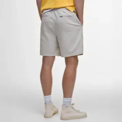 BARBOUR Cotton Linen Relaxed Short in Mist