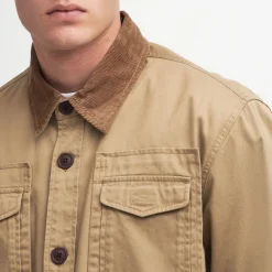 BARBOUR Faulkner Overshirt in Trench