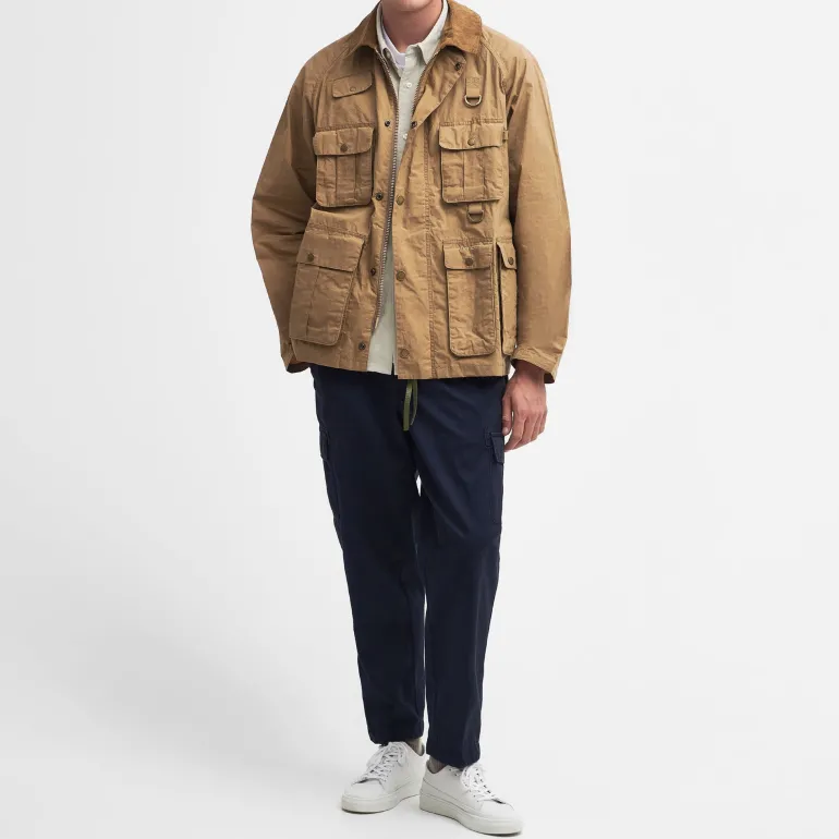 BARBOUR Modified Transport Casual Jacket in Golden Khaki