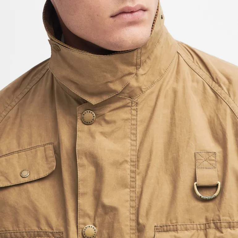 BARBOUR Modified Transport Casual Jacket in Golden Khaki