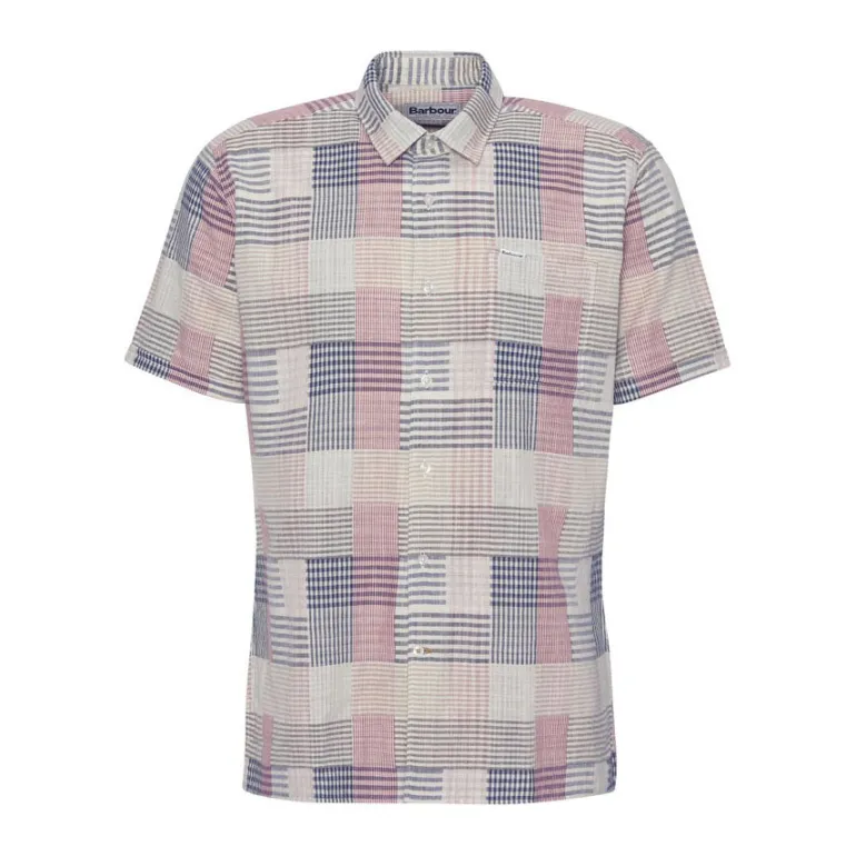 BARBOUR Oakshore Summer Fit Shirt in Washed Stone