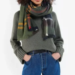 Barbour Rosefield Tartan Scarf in Classic Tartan