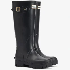Barbour Snowdon Tall Welly Boots in Black