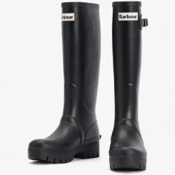 Barbour Snowdon Tall Welly Boots in Black