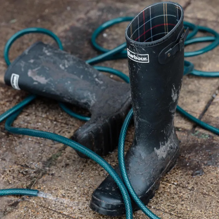 Barbour Snowdon Tall Welly Boots in Black