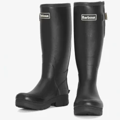 Barbour Tempest Tall Welly Boots in Black