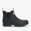 Barbour Womens Nimbus Chelsea Welly Boots in Black
