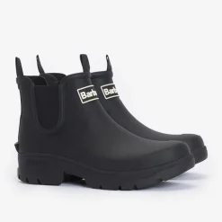Barbour Womens Nimbus Chelsea Welly Boots in Black