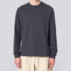 Basic L/S T Shirt in Blue Graphite | Collen and Clare