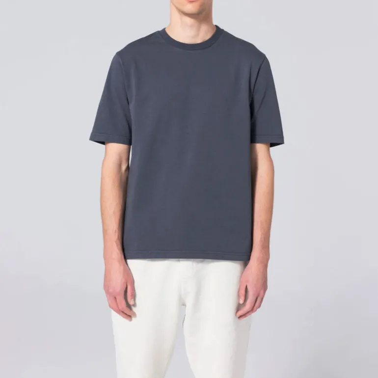 Basic T Shirt in Blue Graphite | Collen and Clare
