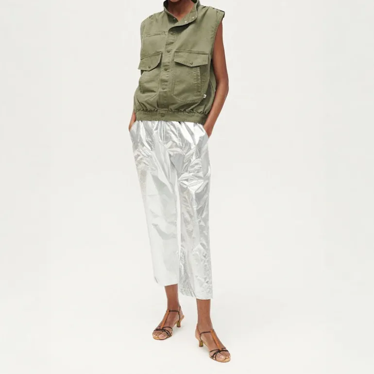 BEATRIZ FUREST Max Gilet 49R850 in Kaki