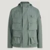 BELSTAFF Castmaster Parka in Mineral Green