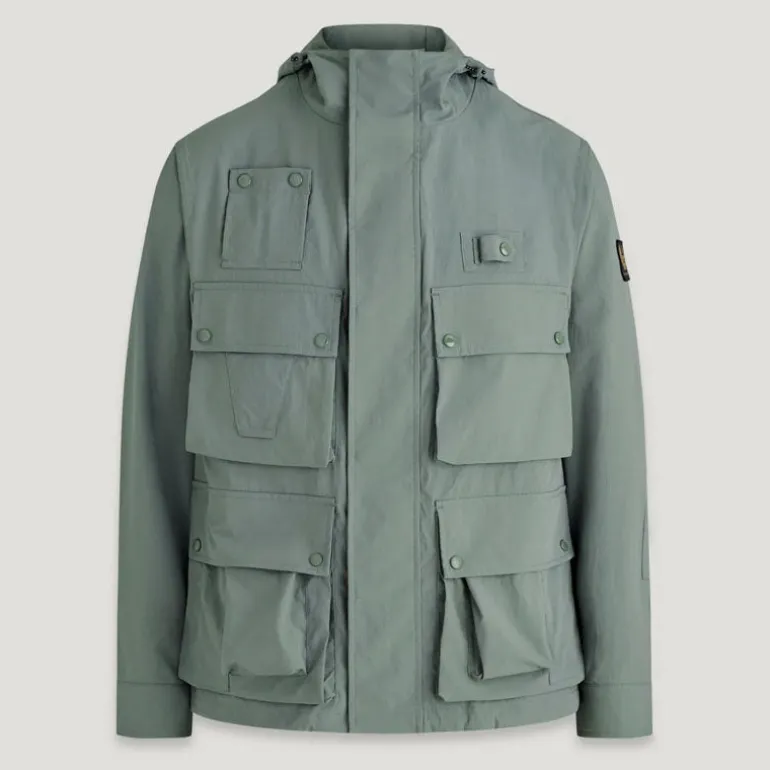 BELSTAFF Castmaster Parka in Mineral Green
