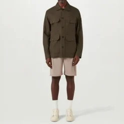 BELSTAFF Forge Overshirt in Army Olive