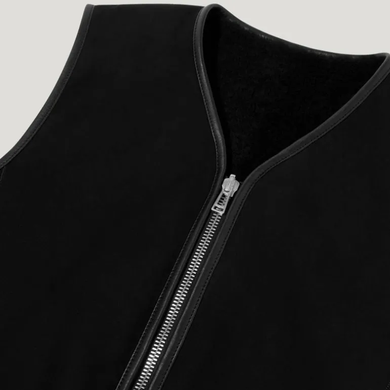 Belstaff Foundry Reversible Vest in Black