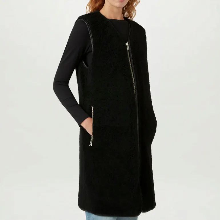 Belstaff Foundry Reversible Vest in Black