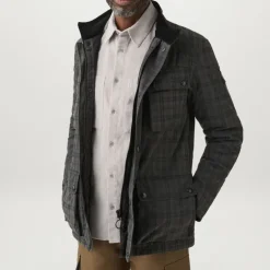 BELSTAFF Foundry Shirt in Chrome Grey