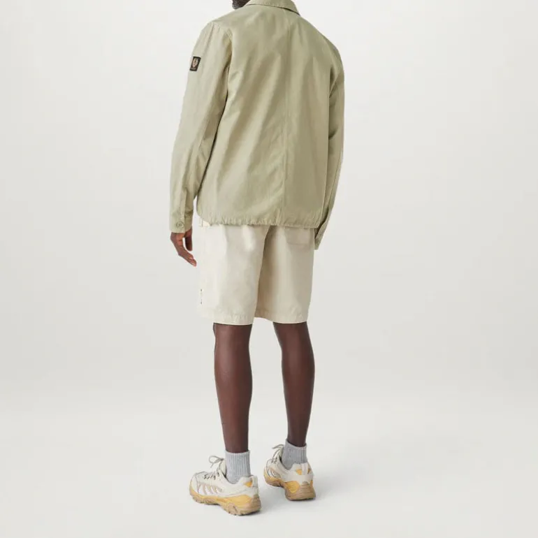 BELSTAFF Gulley Overshirt in Echo Green
